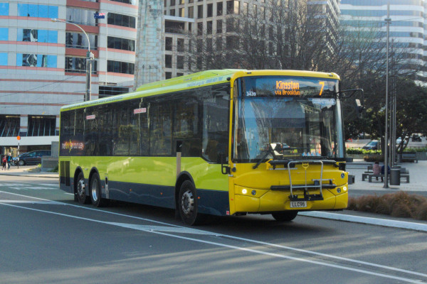 Wellington Metlink bus